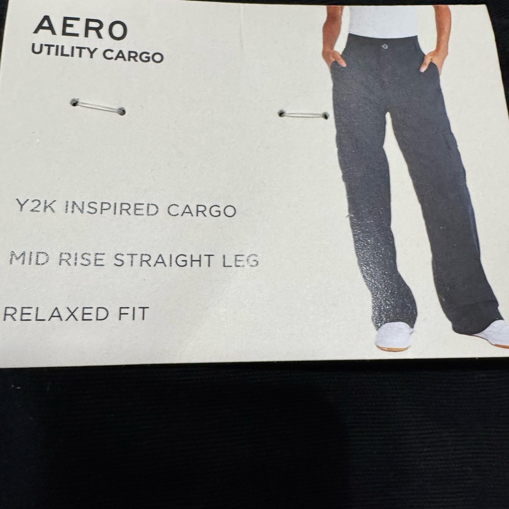 AERO Women’s Black Y2K Cargo Pants Size: XL - Picture 11 of 14